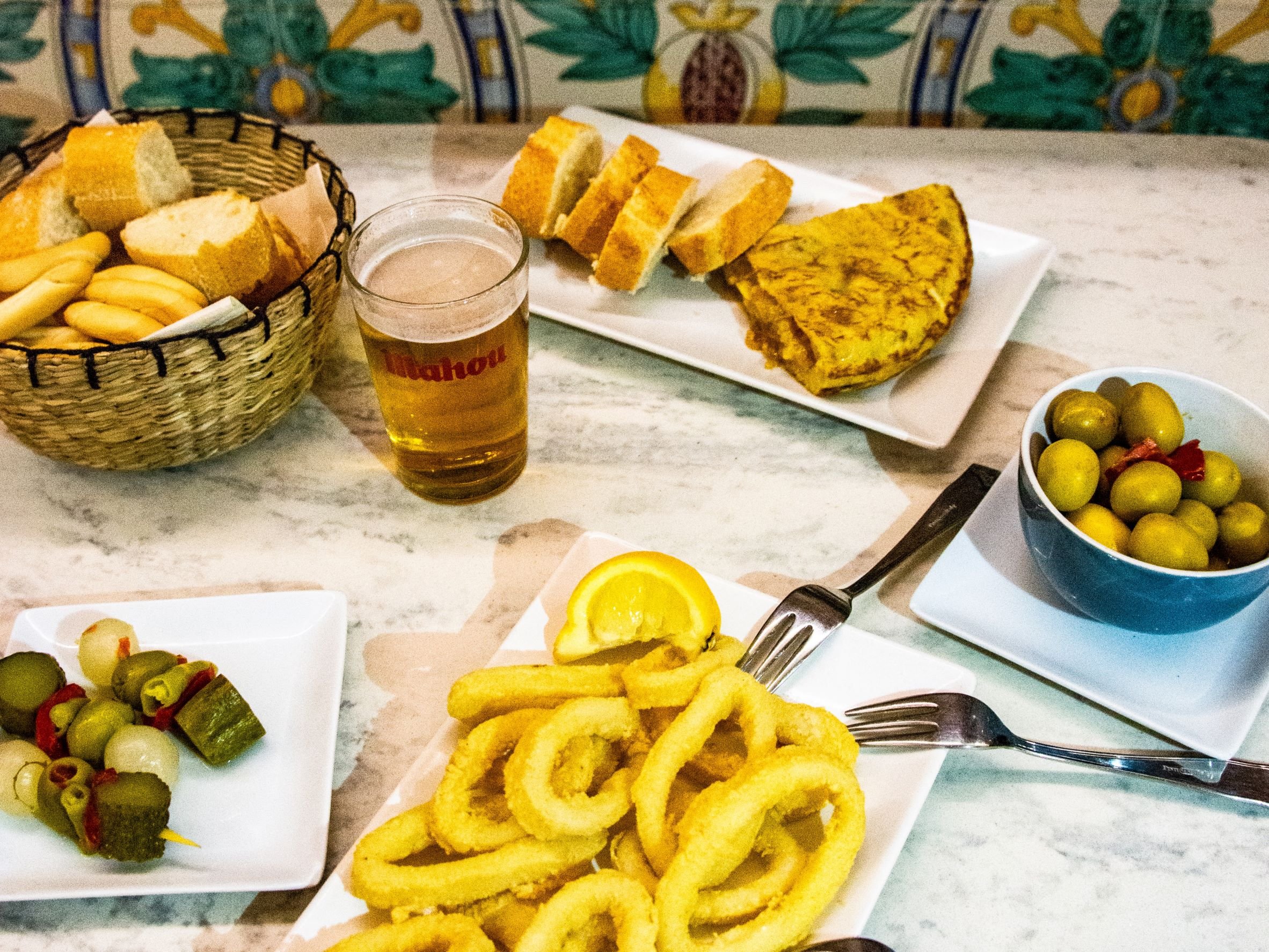 Tapas and Spanish conversation